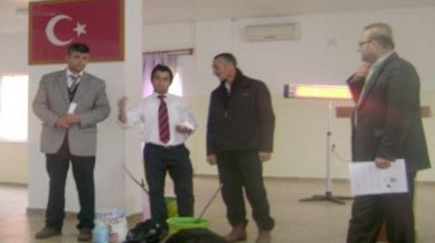 Sarıveliler&rsquo;de uygulamalı bordo bulamacı eğitimi verildi