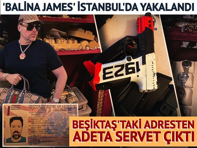 'Balina James' İstanbul'da yakalandı! Evinden servet &ccedil;ıktı