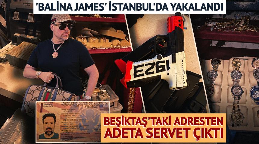 'Balina James' İstanbul'da yakalandı! Evinden servet &ccedil;ıktı