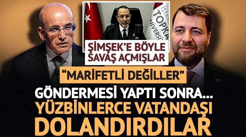 &ldquo;Marifetli değiller&rdquo; Emre Alkin &ndash; Emre Tezmen birlikte Mehmet Şimşek&rsquo;e b&ouml;yle savaş a&ccedil;mışlar!