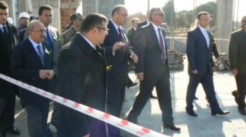 Enez&rsquo;de, İ.&Uuml;. Eğitim, K&uuml;lt&uuml;r ve Spor Tesisleri'nin temeli atıldı