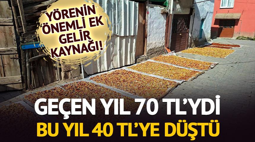 Ge&ccedil;en yıl 70 TL'yken bu yıl 40 TL'ye d&uuml;şt&uuml;: Ek gelir kaynağı 