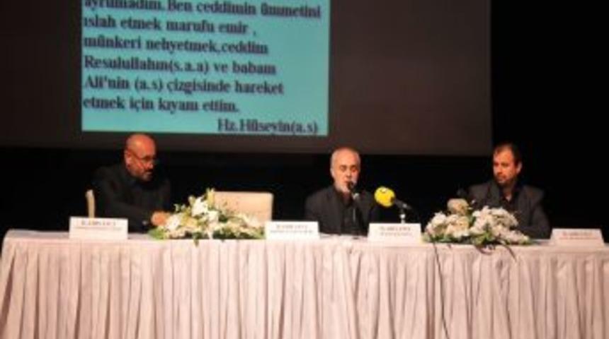 Tuzla'da Kerbela matemi paneli d&uuml;zenlendi