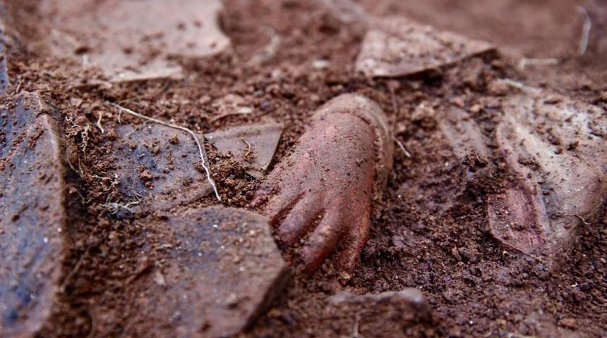 Ordu'daki 2300 yıllık kalede peş peşe keşif! Dionysos'un izlerine ulaşıldı