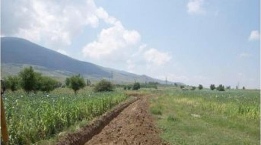 Afyonkarahisar&rsquo;da 23 bin dekarlık alan sulu tarıma a&ccedil;ıldı