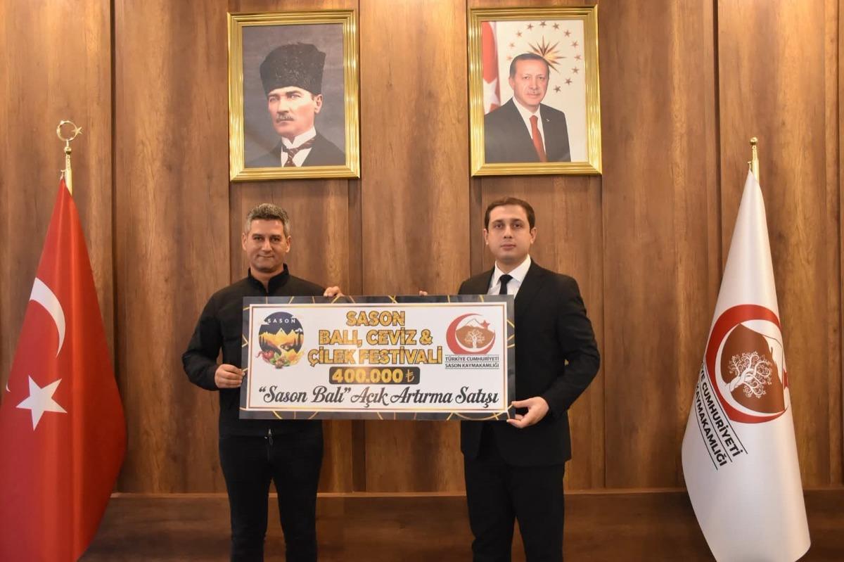 1 kilosu 400 bin TL ye satıldı: &Uuml;reticilere &ccedil;ek verildi 1