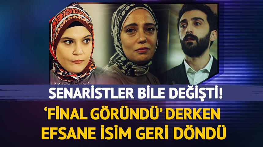 Kızılcık Şerbeti'nde 'final g&ouml;r&uuml;nd&uuml;' derken efsane oyuncu geri d&ouml;nd&uuml;!