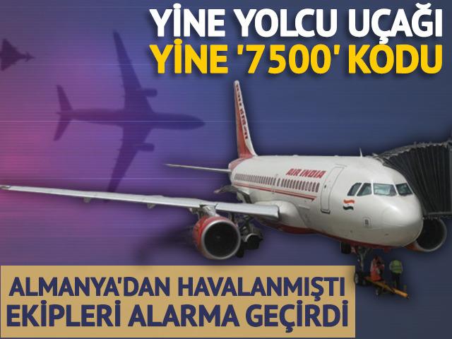 Yine u&ccedil;ak yine '7500' kodu!