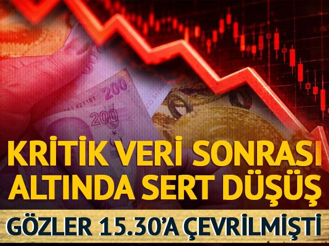 Kritik veri a&ccedil;ıklandı! Altın d&uuml;ş&uuml;şe ge&ccedil;ti