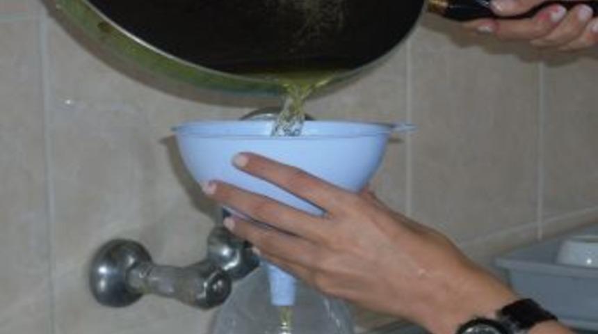 Denizli'de bitkisel atık yağlar evlerden toplanacak