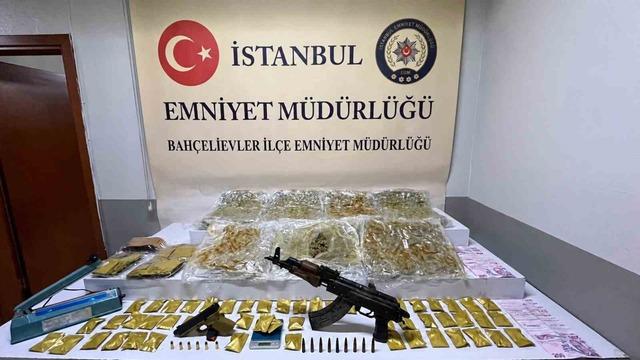 Başakşehir’de uyuşturucu operasyonunda AK-47 ele geçirildi