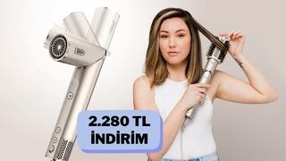 Kuaför salonunu evinize taşıyan Shark şekillendiricide kaçırılmayacak fırsat!