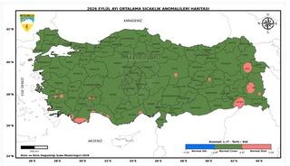 56 yılın en sıcak 13&rsquo;&uuml;nc&uuml; eyl&uuml;l ayı yaşandı