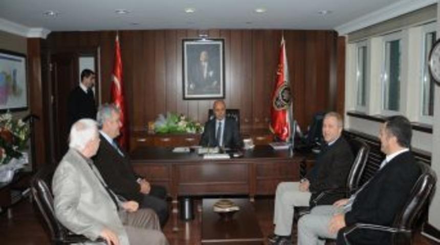 Başkan İbrahim Yazıcı, yeni emniyet m&uuml;d&uuml;r&uuml;n&uuml; ziyaret etti