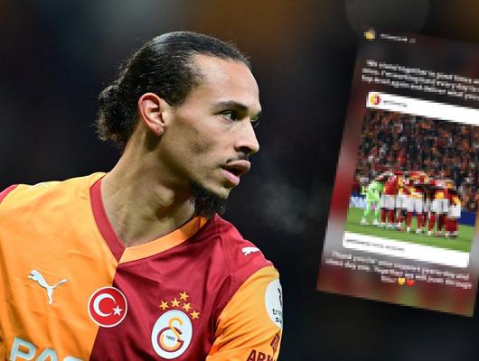 Leroy Sane eleştirilere dayanamadı! G.Saraylı yıldızdan olay a&ccedil;ıklama