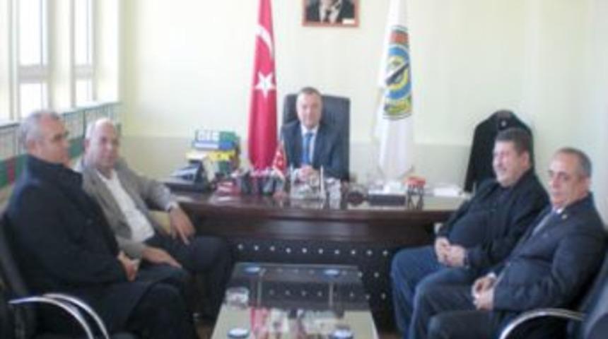 Enis S&uuml;l&uuml;n&rsquo;den Malkara Belediye Başkanı Kaya&rsquo;ya ziyaret