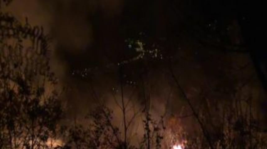 Giresun'da korkutan yangın