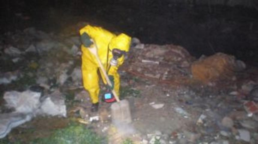 Radyoaktif madde ş&uuml;phesi itfaiyeyi alarma ge&ccedil;irdi