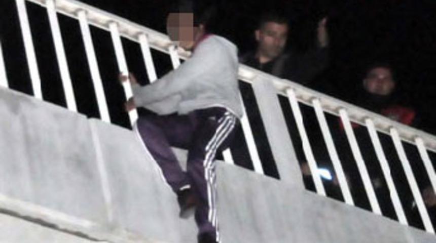 &Uuml;st ge&ccedil;itte intihar girişimi