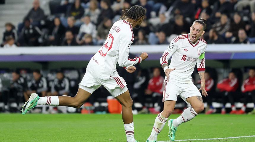Şampiyonlar Ligi'nde 9 goll&uuml; ma&ccedil;! Liverpool'dan gol şov! 