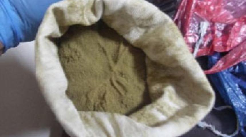 Bitlis'te 184 kilo esrar ele ge&ccedil;irildi