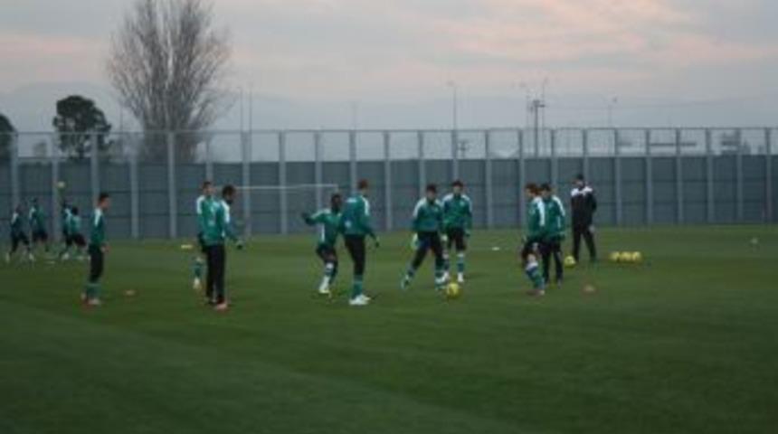 Bursaspor, Kayserispor hazırlıklarını sürdürdü