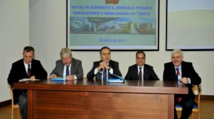 Karaca&ouml;ren&rsquo;den i&ccedil;me suyu temini masaya yatırıldı