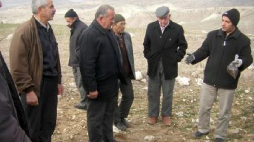 Beypazarı'nda tarla fareleri ile m&uuml;cadele &ccedil;alışmaları başladı