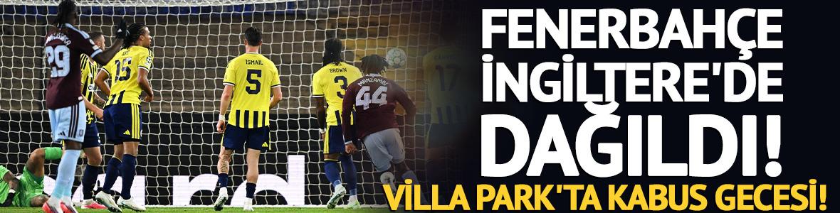 Fenerbah&ccedil;e'ye İngiltere'de ağır fatura! Aston Villa 6 golle kazandı