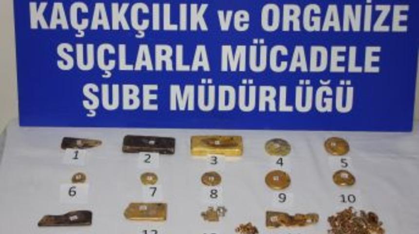 Osmancık'ta ka&ccedil;ak altın operasyonu