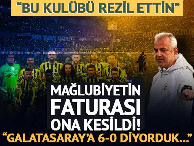 Fenerbah&ccedil;e&rsquo;de 6-0'lık yıkım sonrası faturayı ona kestiler: "Kul&uuml;b&uuml; rezil ettin!"