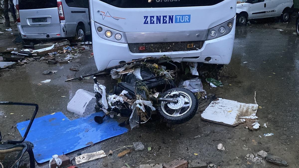 İstanbul da geceyi en iyi anlatan kare! G&uuml;n ağarınca ortaya &ccedil;ıktı 2