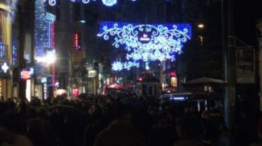 Taksim yılbaşına hazır