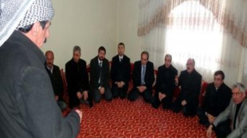 Bakanlar, Uludere'de taziye ziyaretinde bulundu