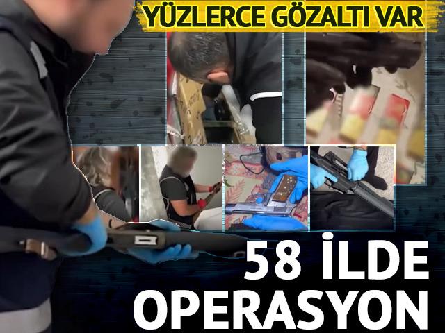 SON DAKİKA | 58 ilde 'Yeni Nesil Su&ccedil; &Ouml;rg&uuml;tlerine' operasyon! 348 ş&uuml;pheli yakalandı