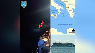 Yunanistan'dayken gemiden denize atladı: 44 yaşındaki kadın 20 saat sonra bulundu!