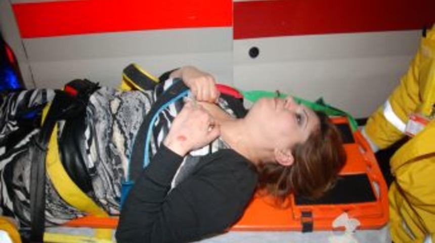 Yeni yıla kaza yaparak girdiler