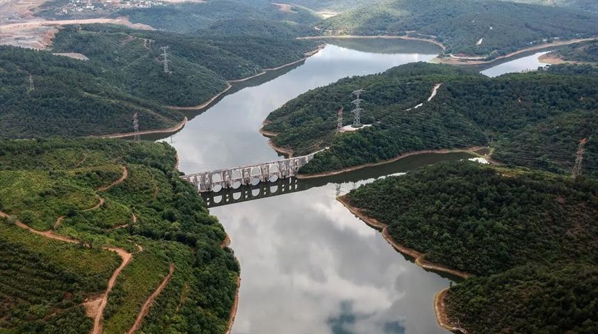 Yağmur sonrası İstanbul'da barajlarda 1 g&uuml;nde rekor artış