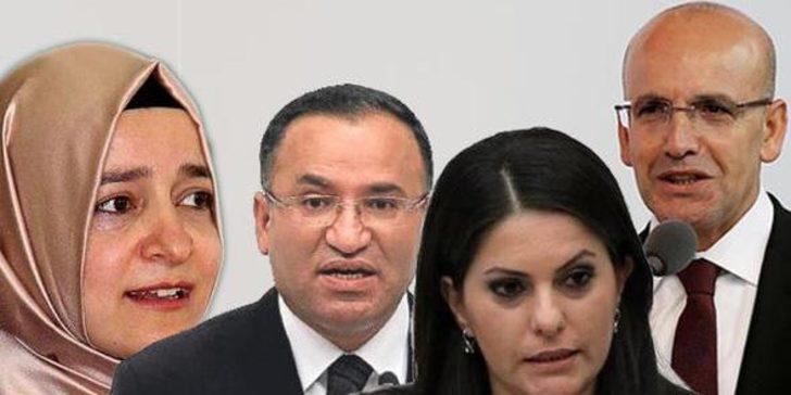 Yeni kabinede bu isimler yok! G1