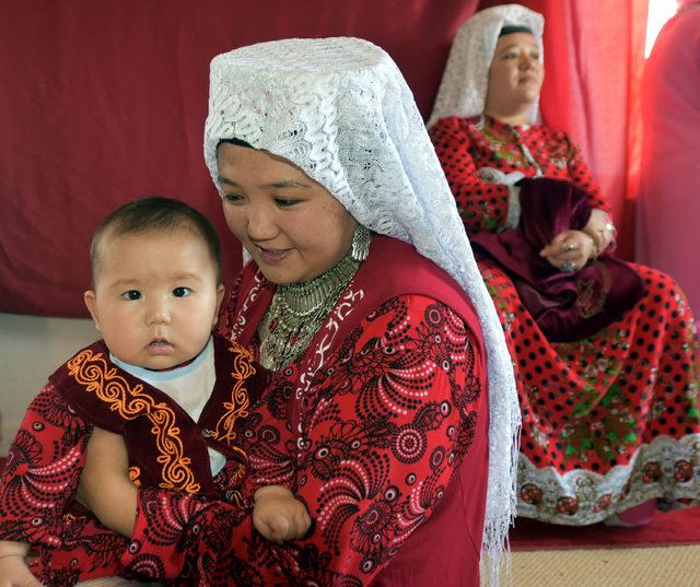 Van'da yaşayan Kırgızlar geleneklerini sürdürüyor