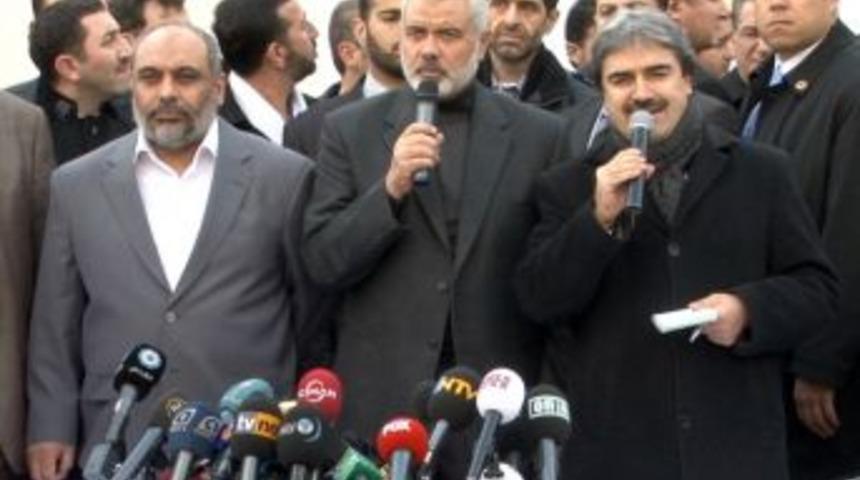 İsmail Haniye: Mavi Marmara şehitleri sayesinde ambargoyu kırdık