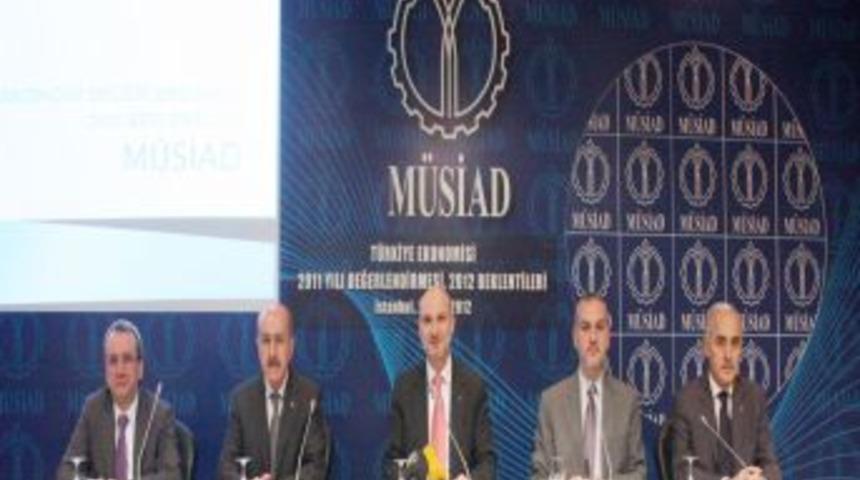 M&Uuml;SİAD: 2012 yılında y&uuml;zde 4 b&uuml;y&uuml;r&uuml;z