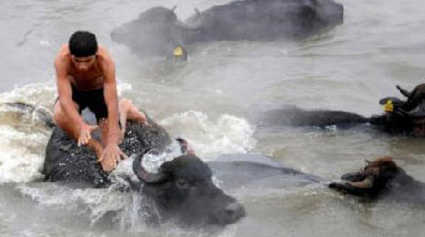 Mandalarla birlikte kaplıca keyfi