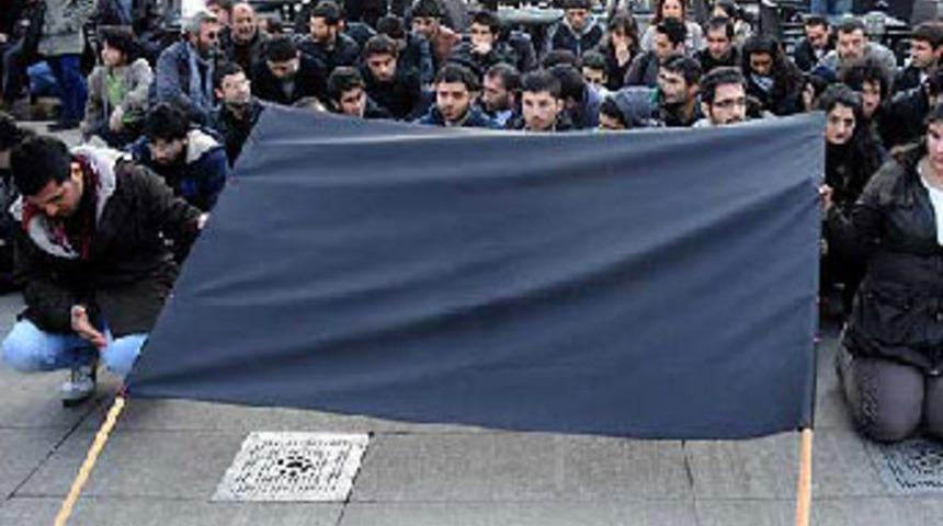 Trabzon'da gergin eylem