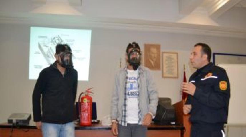 Arama kurtarma &ccedil;alışmalarının inceliklerini &ouml;ğrendiler