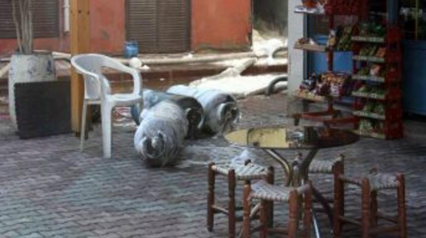 Pastane imalathanesindeki yangın korkuttu