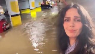 Otoparkta hayatlarının şokunu yaşadılar!