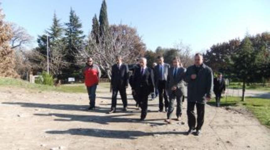 &Ccedil;anakkale Valisi Tuna, Truva &ouml;ren yerini inceledi