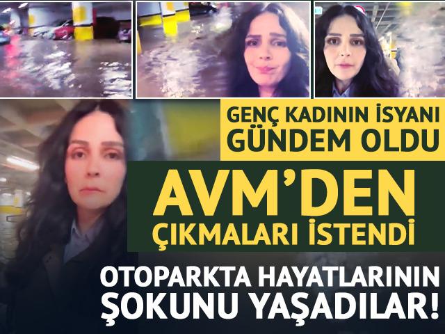 Otoparkta hayatlarının şokunu yaşadılar!
