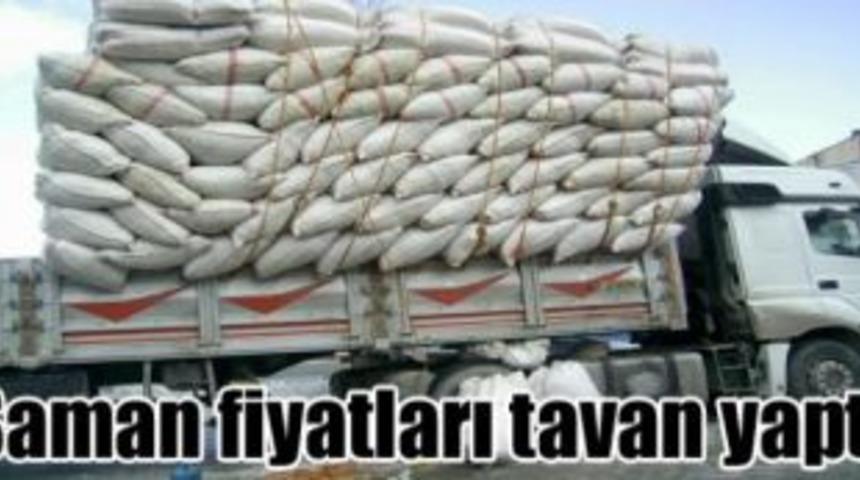 Saman fiyatları tavan yaptı